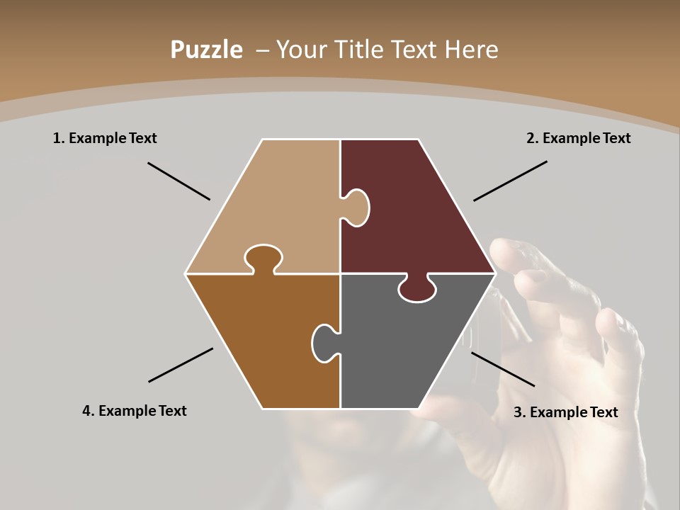 Cellular Text Smiling PowerPoint Template