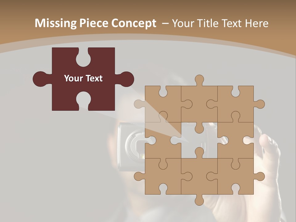 Cellular Text Smiling PowerPoint Template