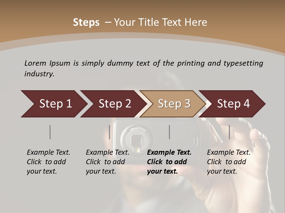 Cellular Text Smiling PowerPoint Template