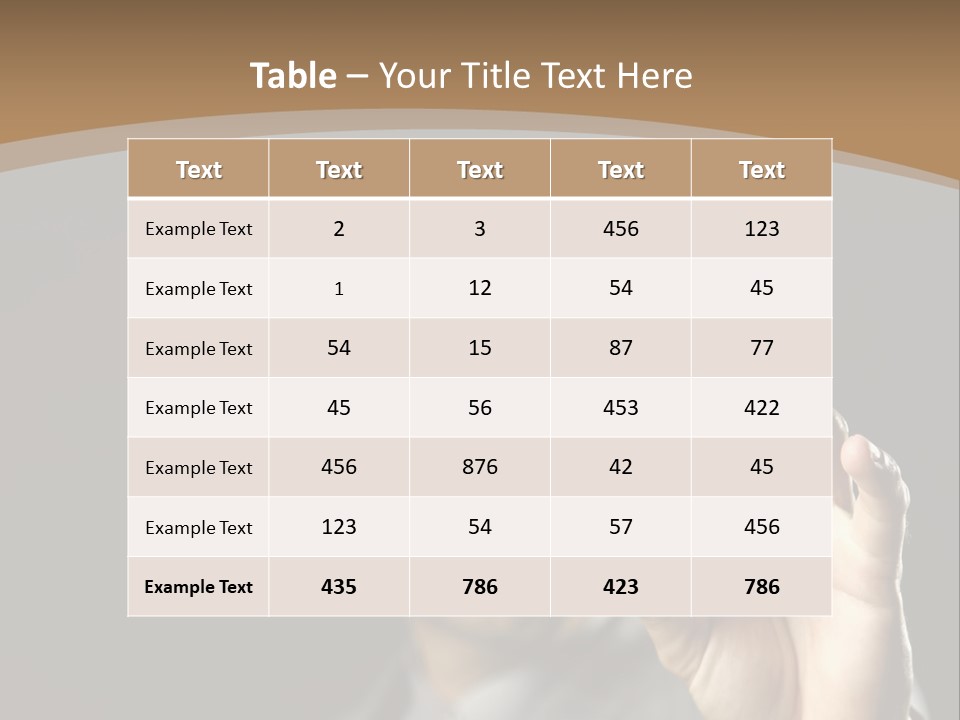 Cellular Text Smiling PowerPoint Template