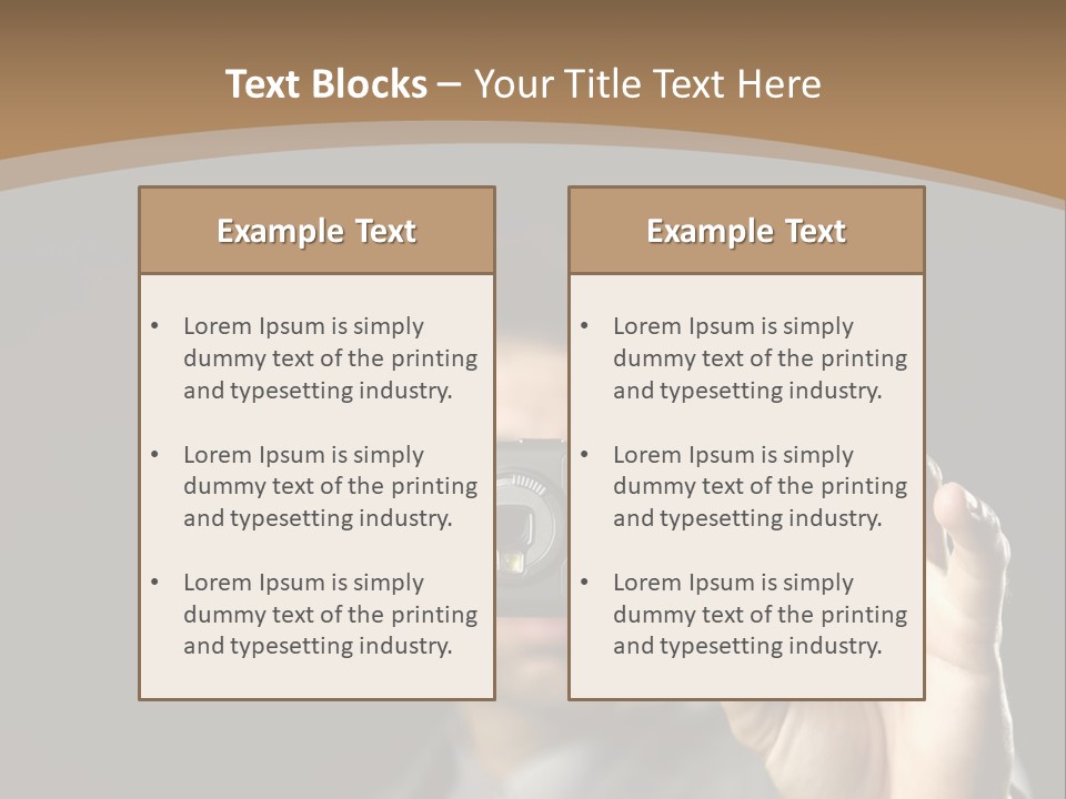 Cellular Text Smiling PowerPoint Template