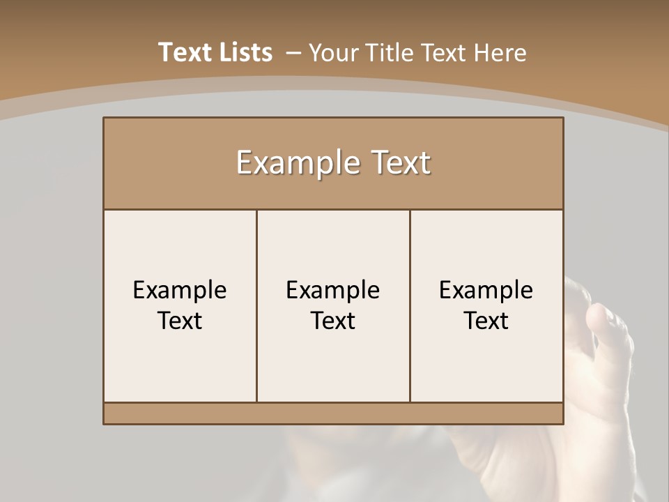 Cellular Text Smiling PowerPoint Template