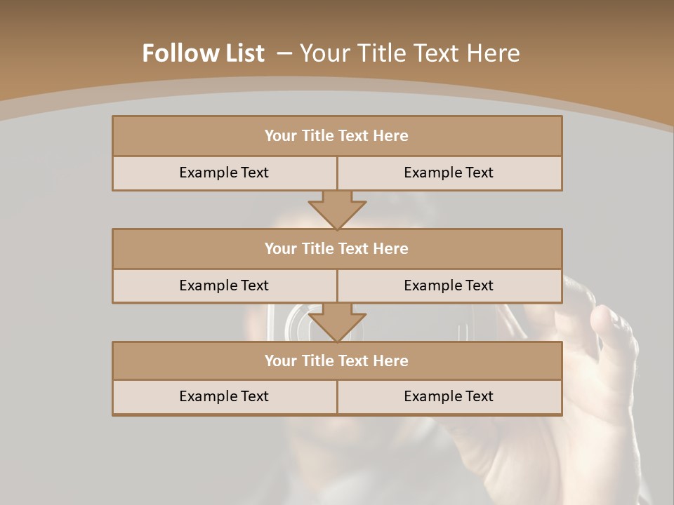 Cellular Text Smiling PowerPoint Template