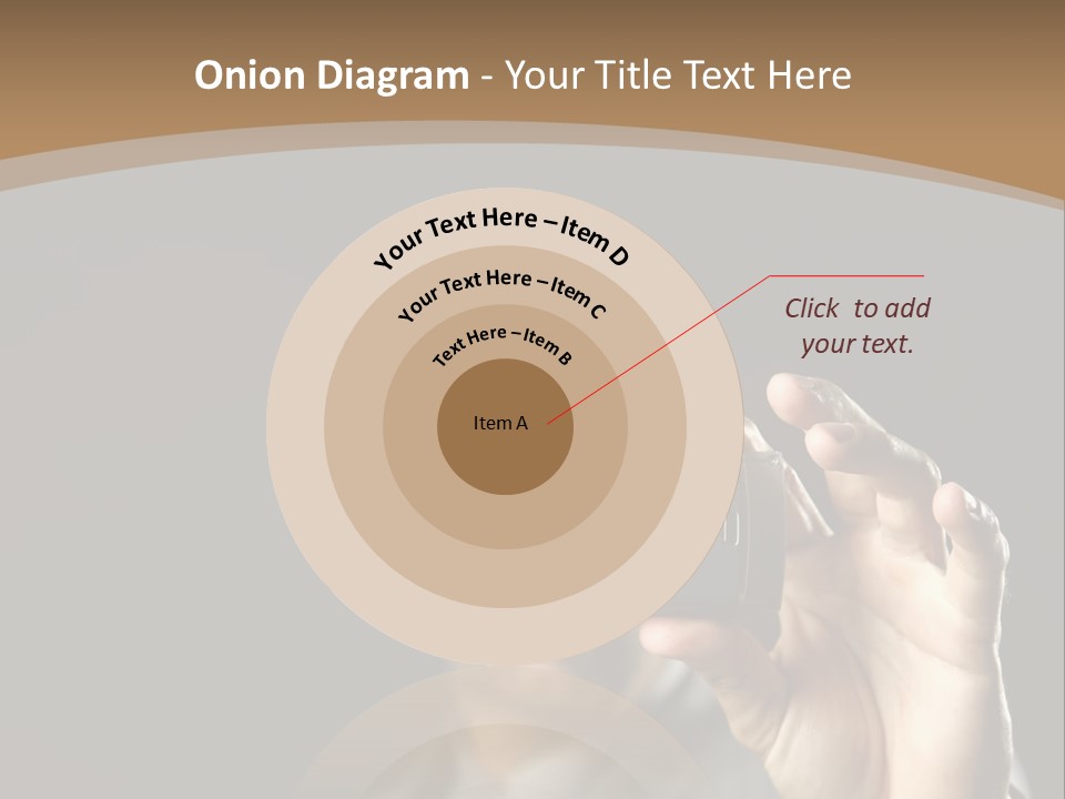 Cellular Text Smiling PowerPoint Template