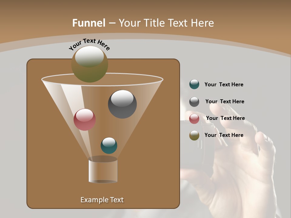 Cellular Text Smiling PowerPoint Template