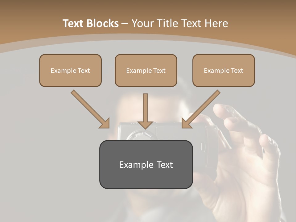 Cellular Text Smiling PowerPoint Template