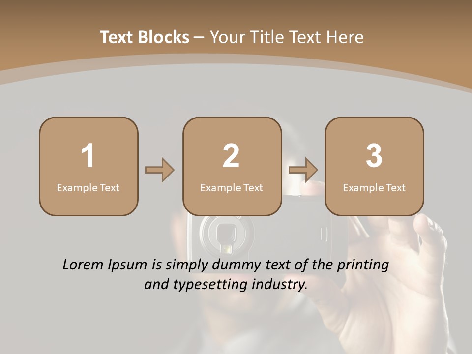 Cellular Text Smiling PowerPoint Template