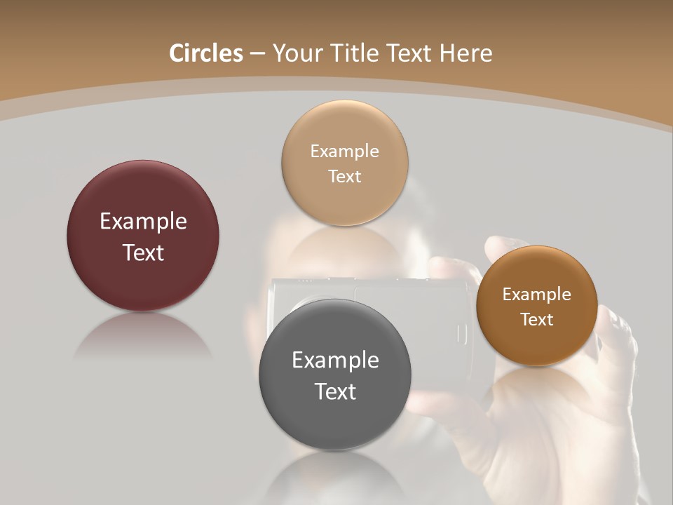 Cellular Text Smiling PowerPoint Template
