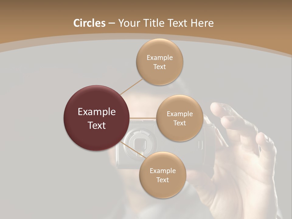 Cellular Text Smiling PowerPoint Template