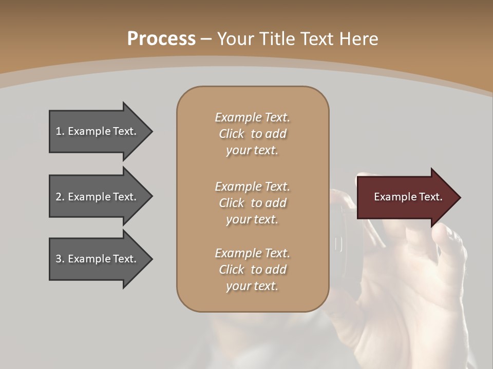 Cellular Text Smiling PowerPoint Template