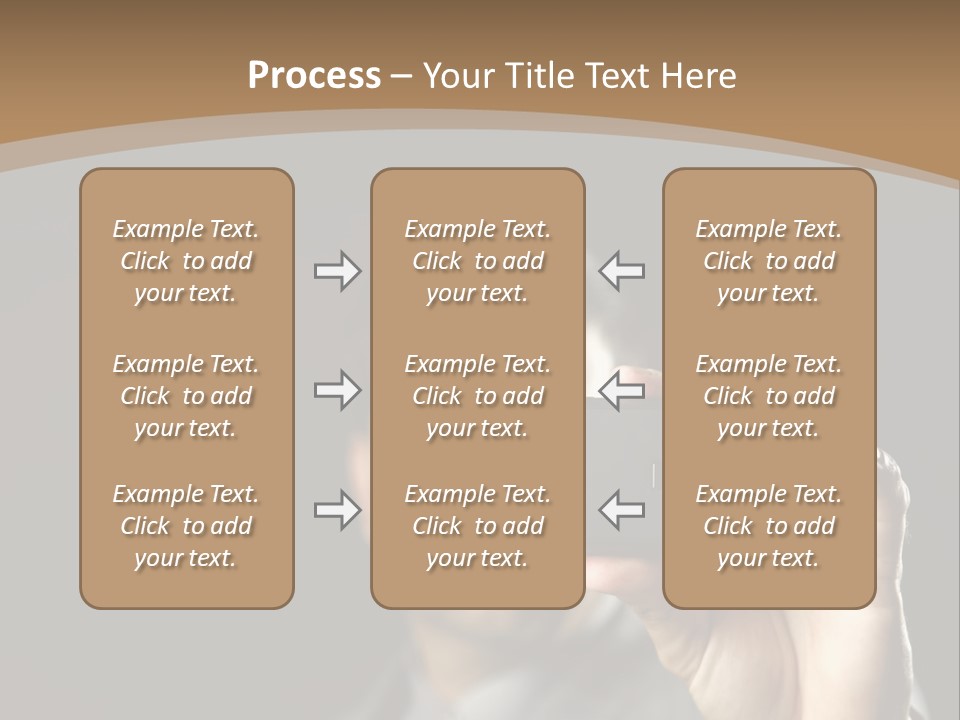 Cellular Text Smiling PowerPoint Template