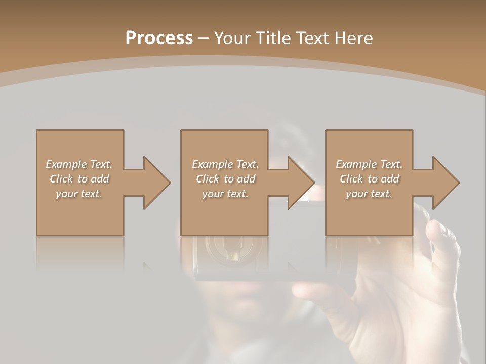 Cellular Text Smiling PowerPoint Template