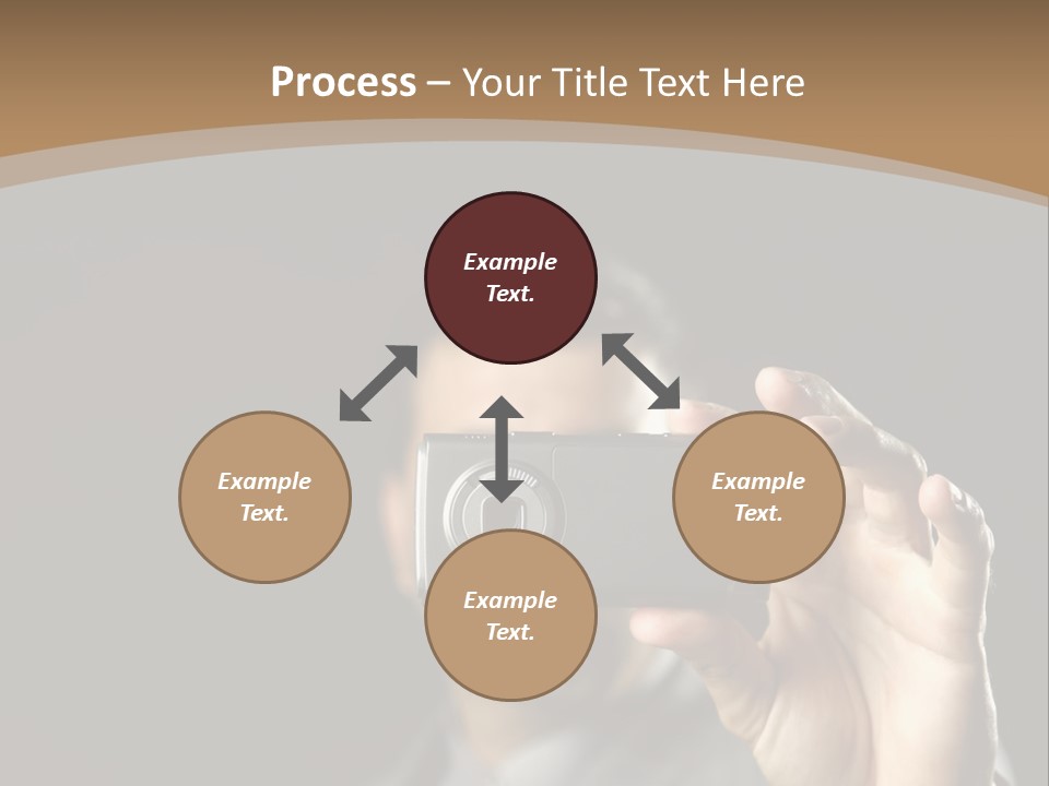 Cellular Text Smiling PowerPoint Template