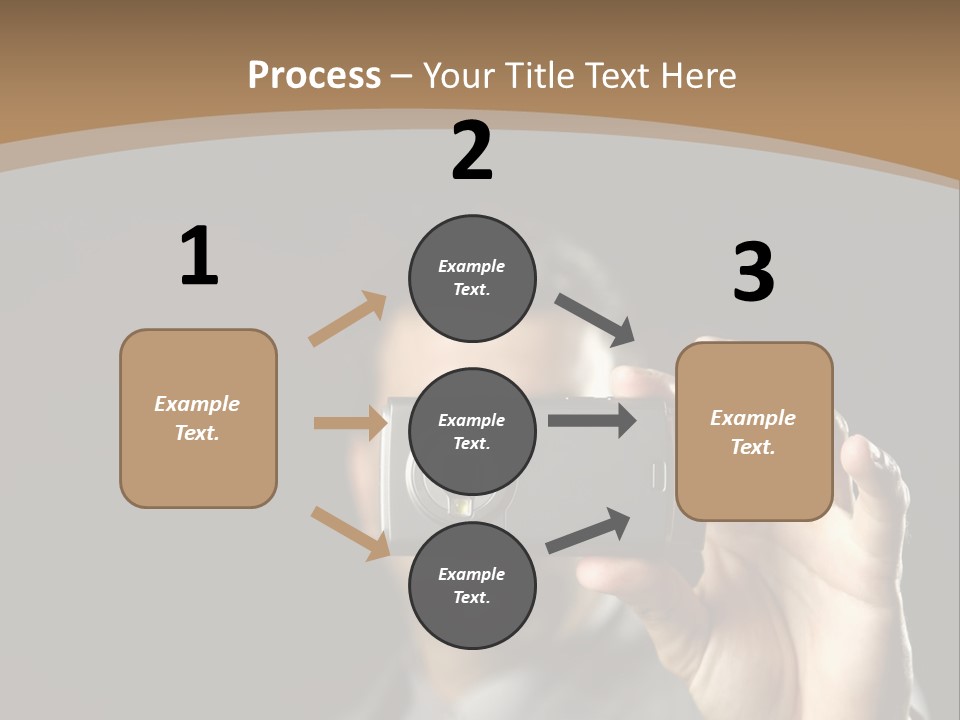 Cellular Text Smiling PowerPoint Template