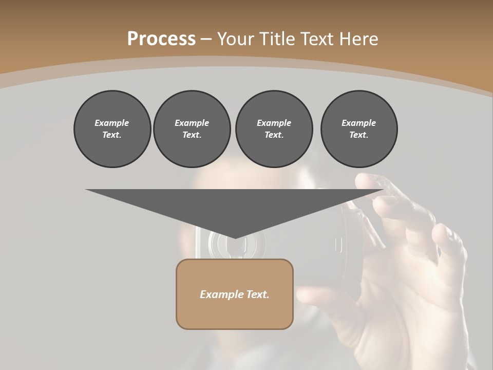 Cellular Text Smiling PowerPoint Template