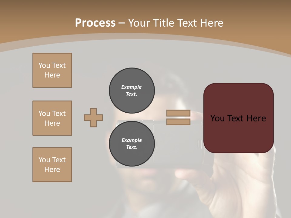 Cellular Text Smiling PowerPoint Template