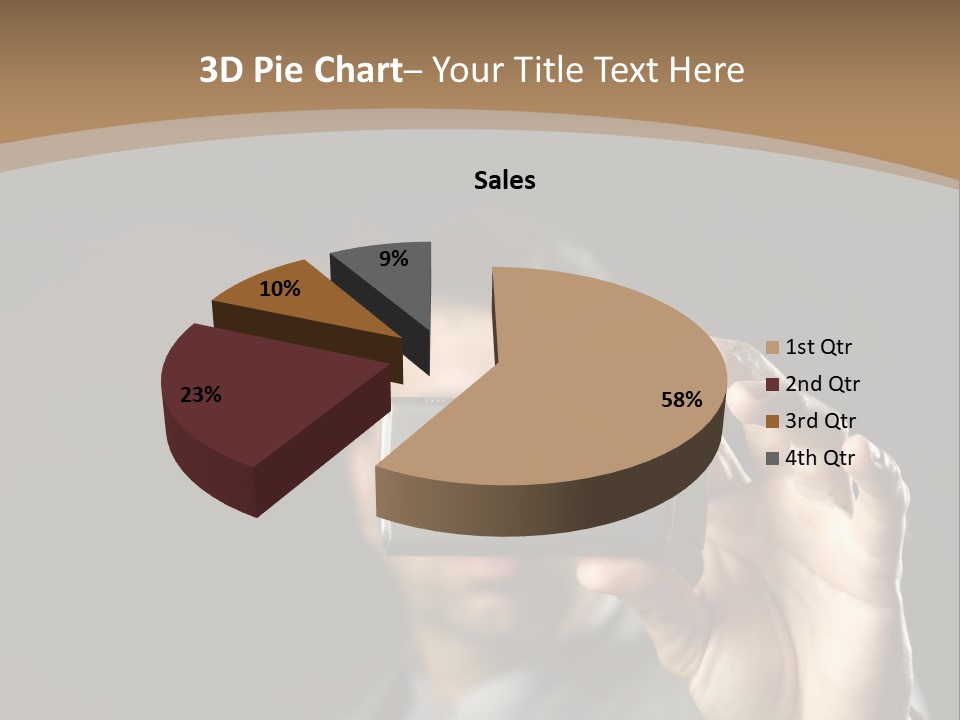Cellular Text Smiling PowerPoint Template