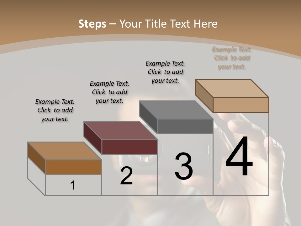 Cellular Text Smiling PowerPoint Template