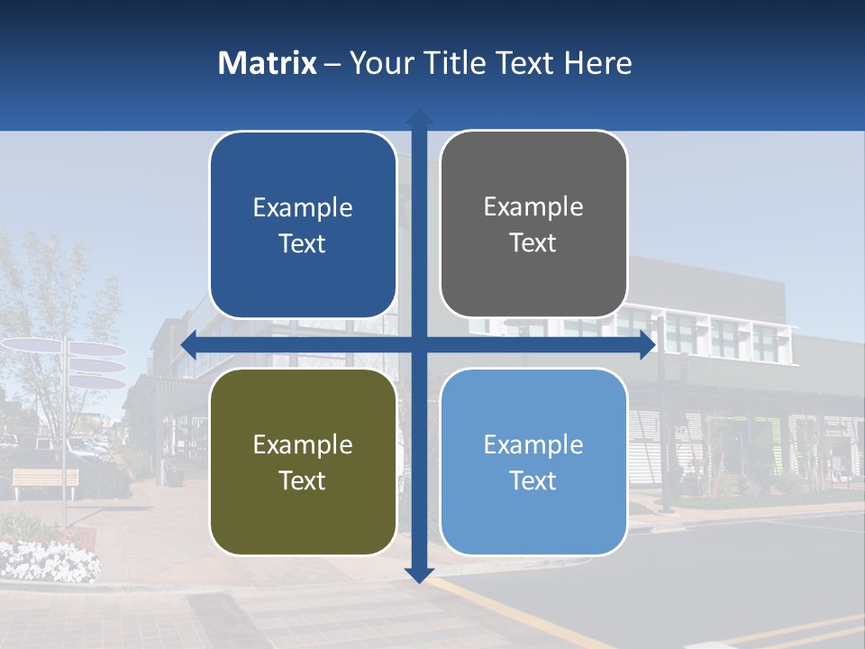 Mall Building Display PowerPoint Template