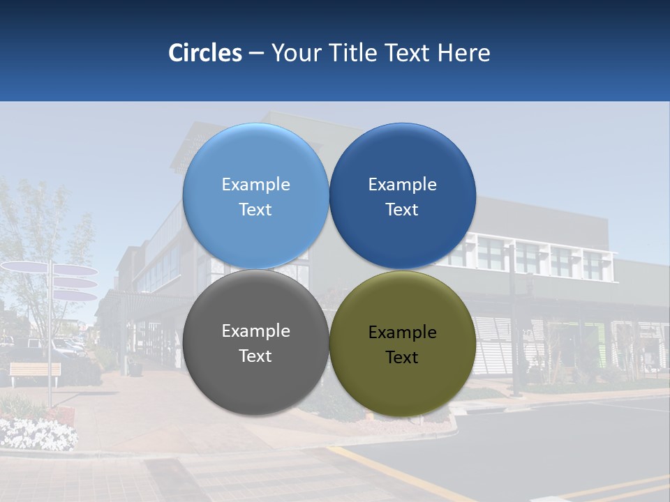 Mall Building Display PowerPoint Template
