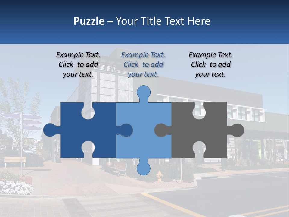 Mall Building Display PowerPoint Template