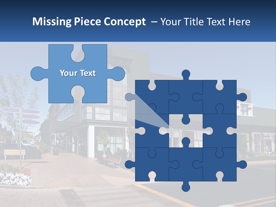 Mall Building Display PowerPoint Template