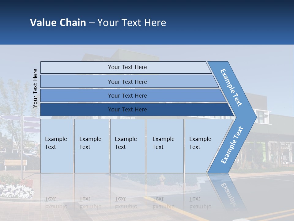 Mall Building Display PowerPoint Template