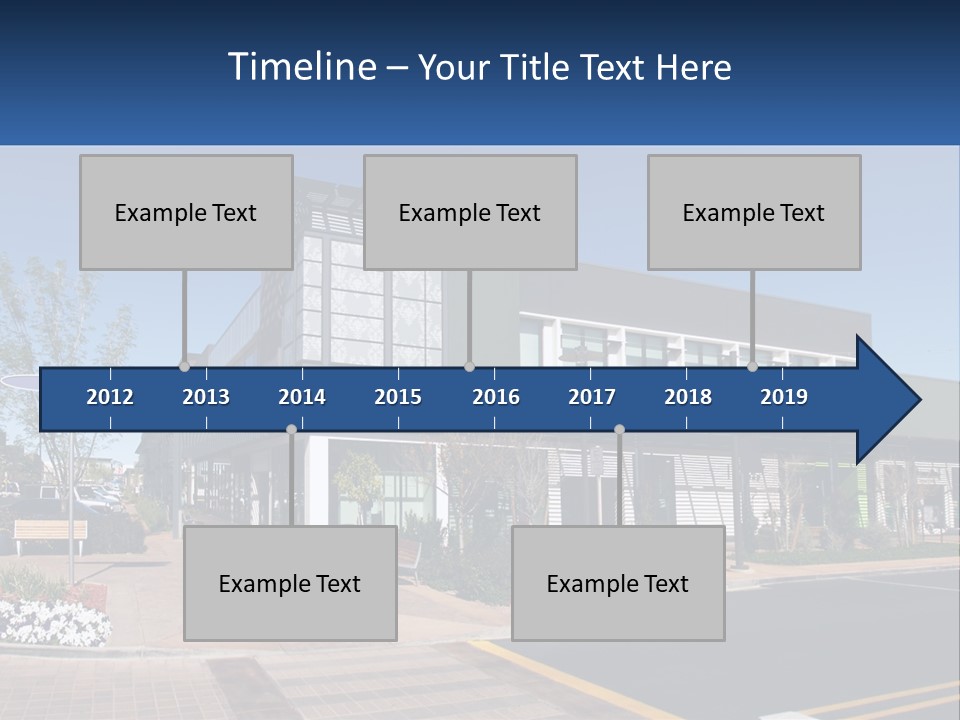 Mall Building Display PowerPoint Template