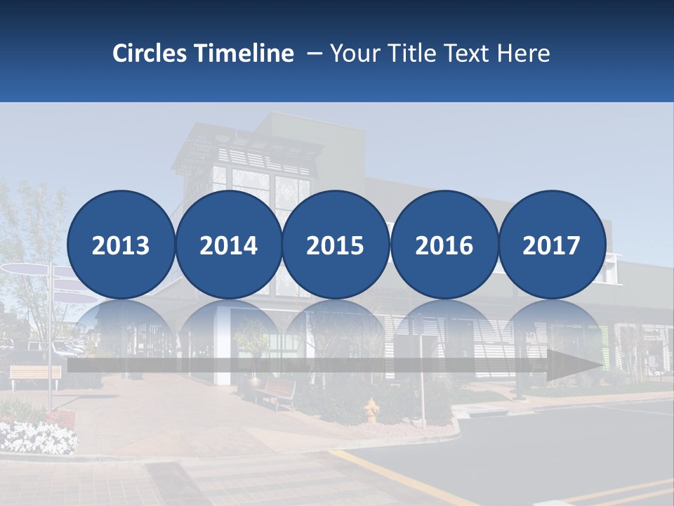 Mall Building Display PowerPoint Template