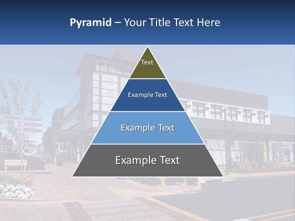 Mall Building Display PowerPoint Template
