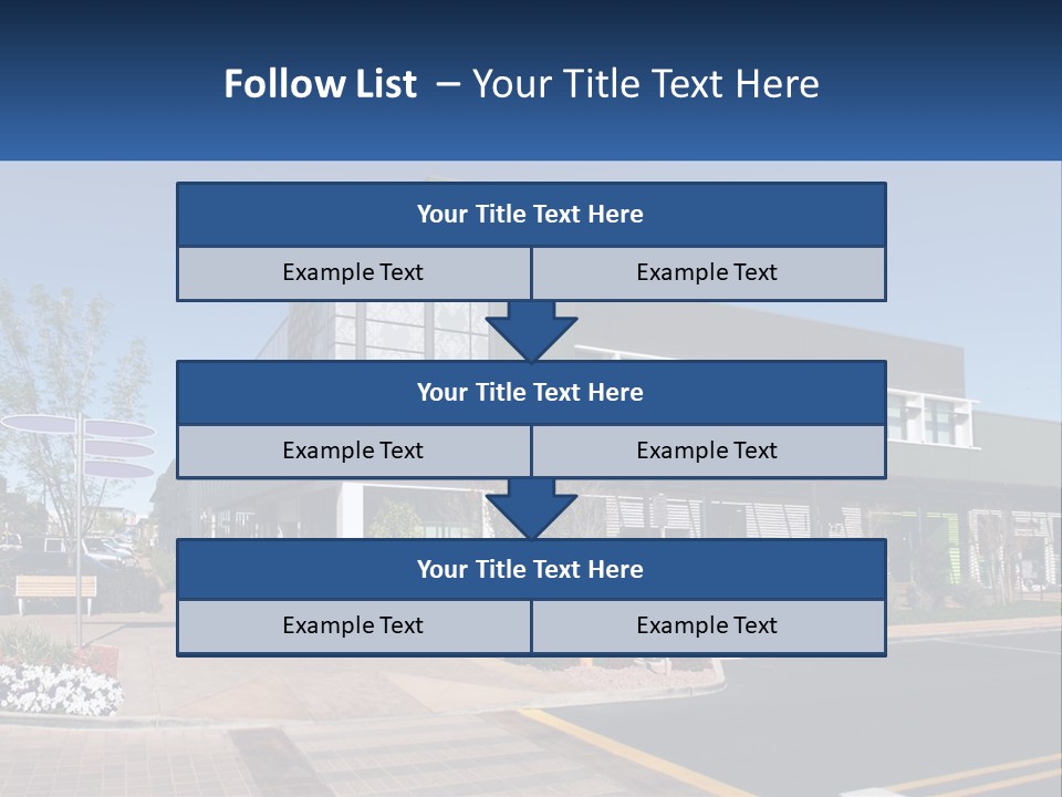Mall Building Display PowerPoint Template
