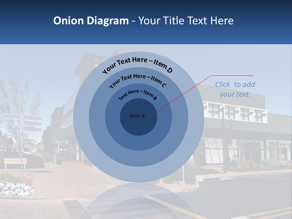 Mall Building Display PowerPoint Template