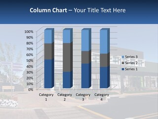 Mall Building Display PowerPoint Template