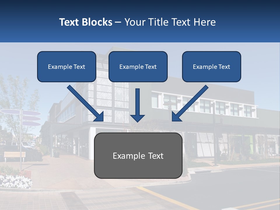 Mall Building Display PowerPoint Template