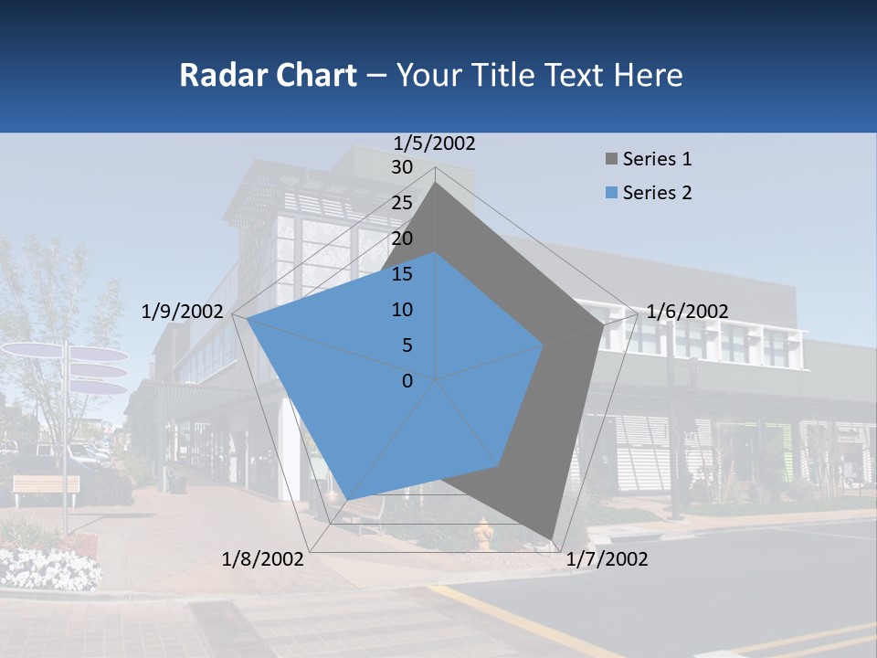 Mall Building Display PowerPoint Template