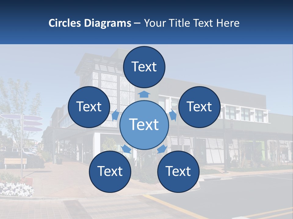 Mall Building Display PowerPoint Template
