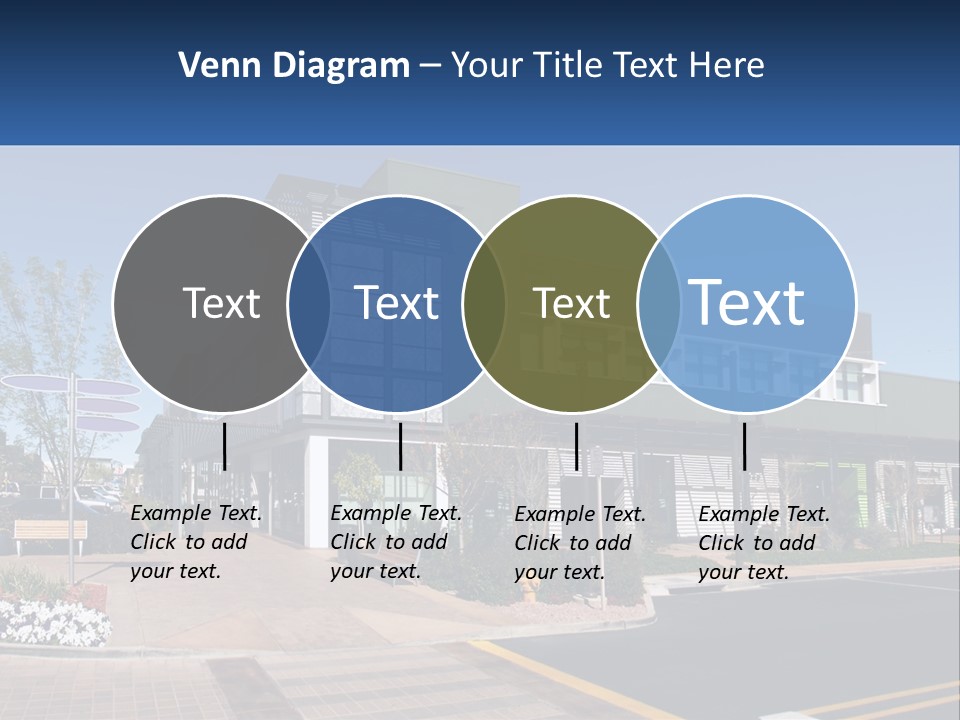 Mall Building Display PowerPoint Template