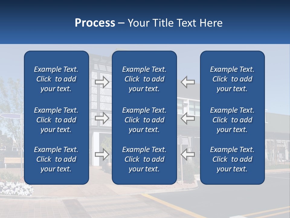 Mall Building Display PowerPoint Template