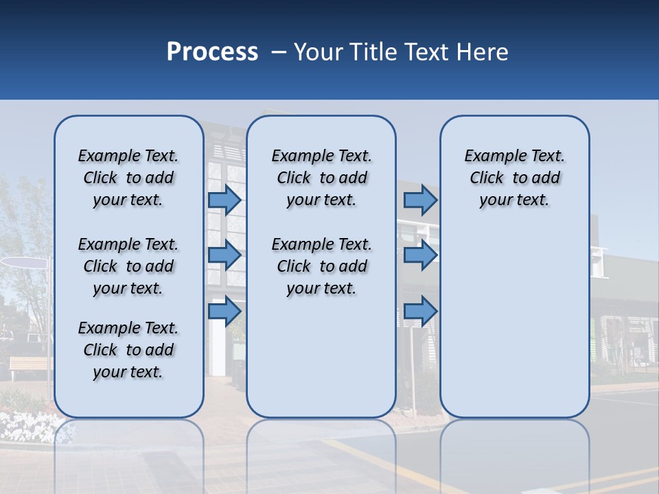 Mall Building Display PowerPoint Template