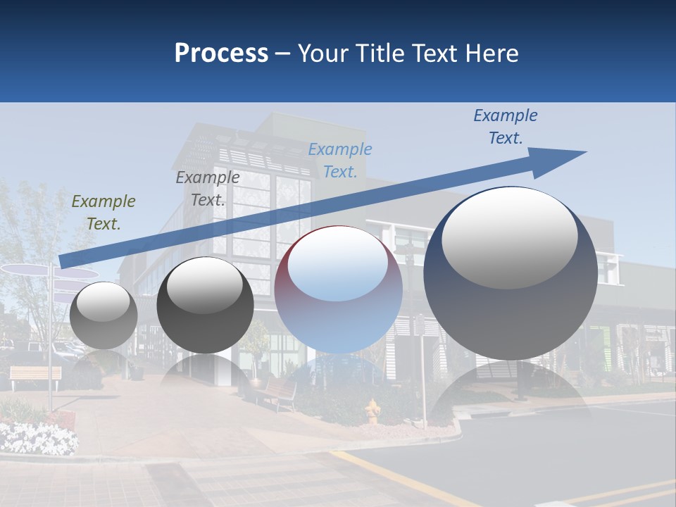 Mall Building Display PowerPoint Template