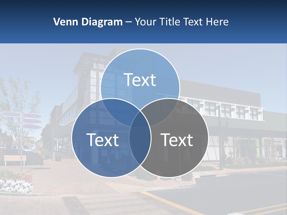Mall Building Display PowerPoint Template