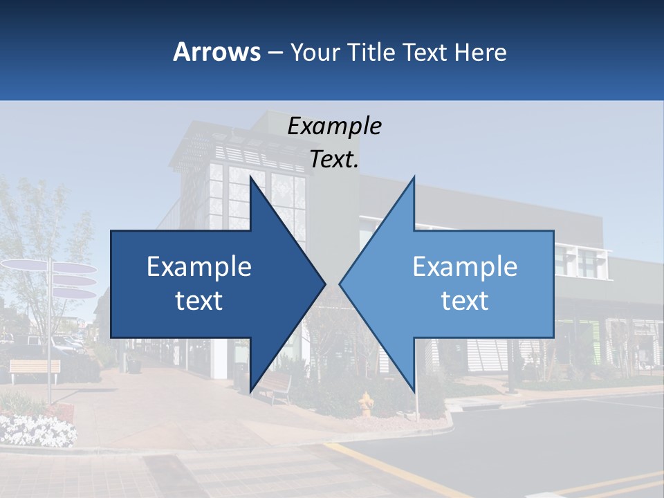 Mall Building Display PowerPoint Template