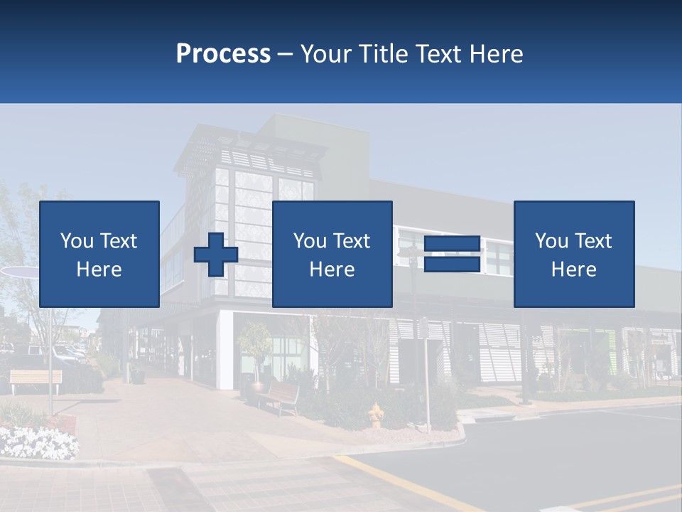 Mall Building Display PowerPoint Template
