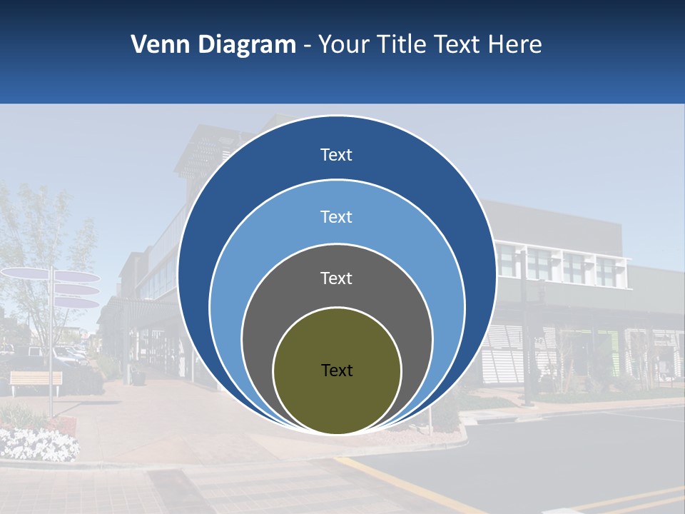 Mall Building Display PowerPoint Template