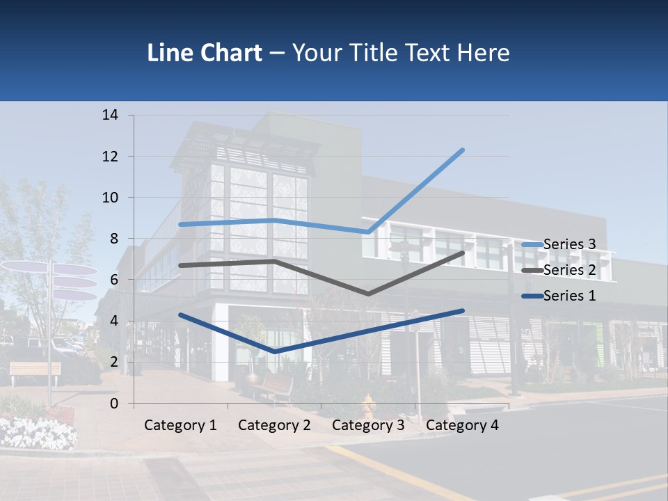 Mall Building Display PowerPoint Template