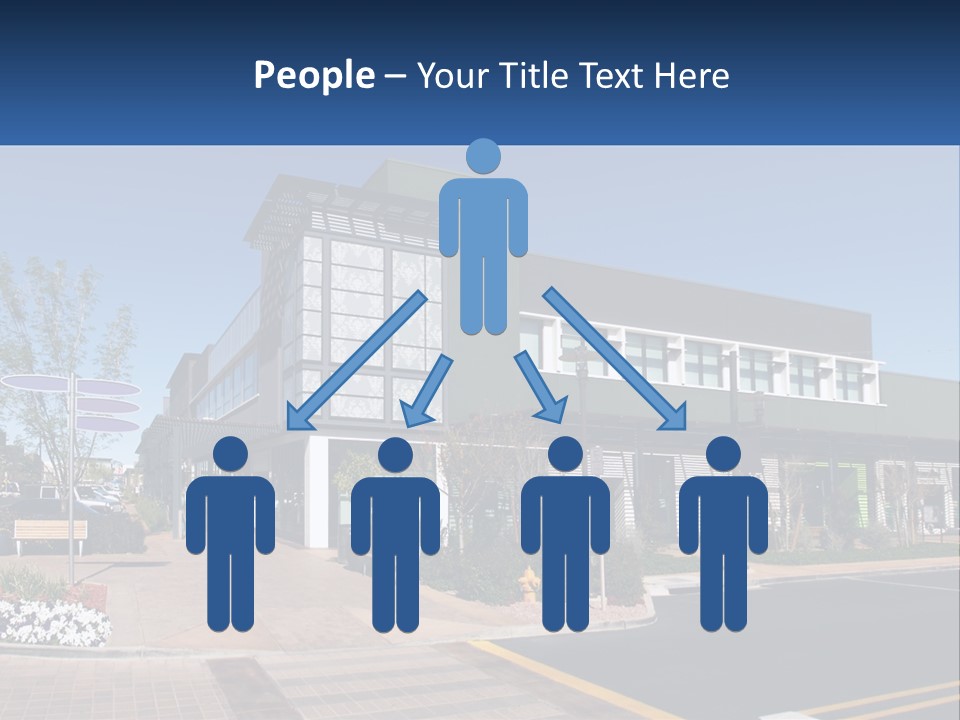 Mall Building Display PowerPoint Template