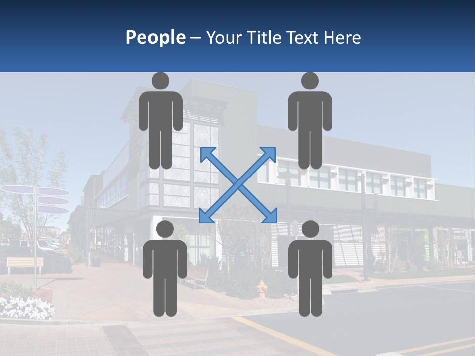 Mall Building Display PowerPoint Template