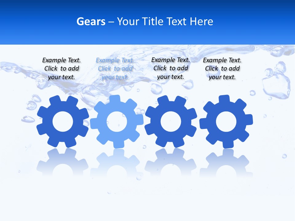 Nature Map Water PowerPoint Template