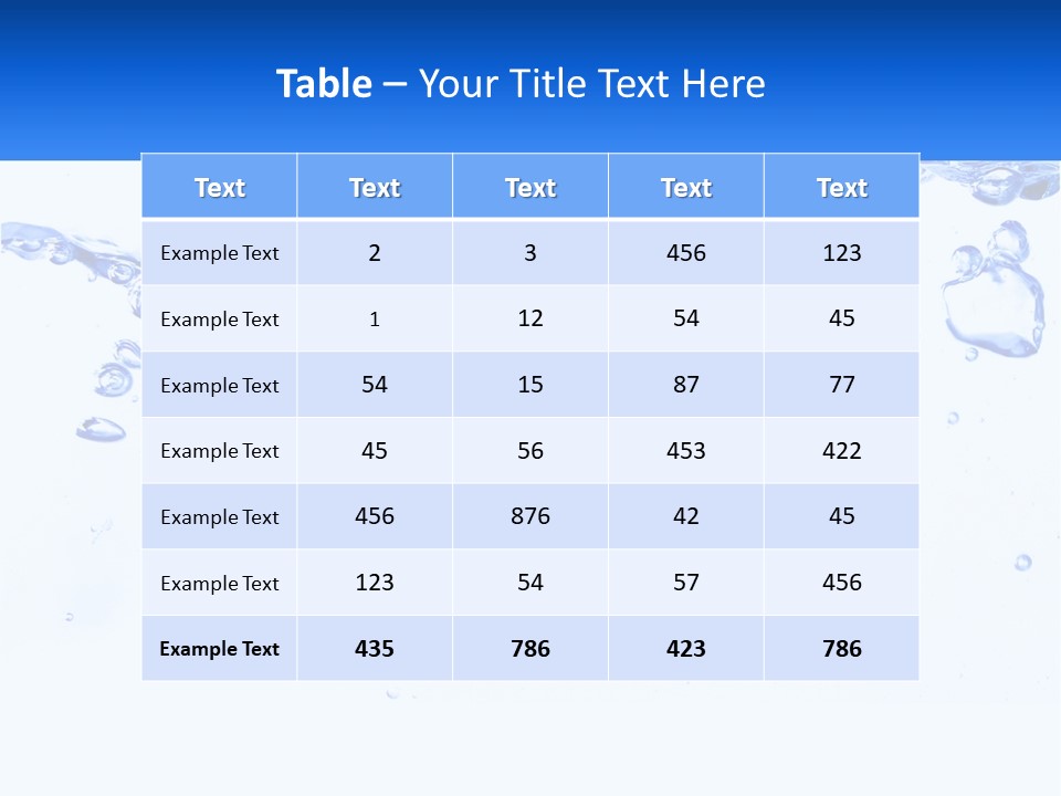 Nature Map Water PowerPoint Template