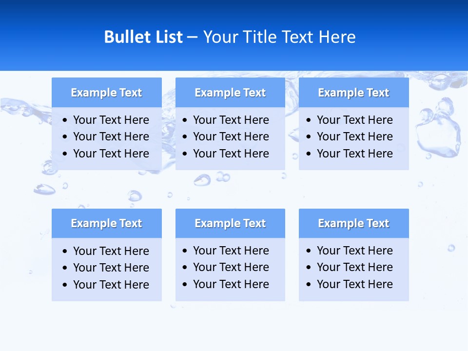 Nature Map Water PowerPoint Template
